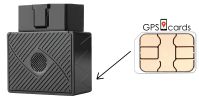 GPS Card for Queclink GV200 Portable Vehicle Tracker Online Tracking Realtime