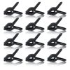 12Pcs Muslin Clamps Background Stand Clip Photography Heavy Duty 6CM Photo Booth Fixed Backdrop Muslin & Green Screen