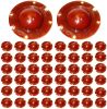 5 Core 2 Inch Universal Diaphragm Replacement 50 Pack Phenolic Voice Coil 51mm with Kapton Former Diameter Horn Compression Driver Great Sound Quality