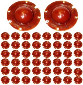 5 Core 2 Inch Universal Diaphragm Replacement 50 Pack Phenolic Voice Coil 51mm with Kapton Former Diameter Horn Compression Driver Great Sound Quality