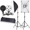 2 PACK Photography Lighting Kit Professional Photography 50x70CM E27 Photo Studio Camera Feflector Photo Video Shooting Softbox
