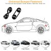 5Set Car Quick Release Bumper Fasteners Front Rear Bumper Holders Trunk Fender Hatch Lids Kit