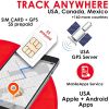GPS Cards Compatible with 4G LTE Eon 4 Long Life GPS Tracker / Geofences