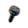 Car BT5.0 FM Transmitter; 3.1A Wireless Handsfree Audio Receiver Auto MP3 Player Dual USB Fast Charging Adapter Car Charger Car Accessories
