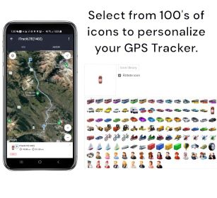 GPS SIM Card for GPS Automobile Tracker + Track Online (Default: Default)