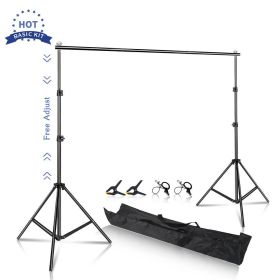 Photography Background Stand for Photo Studio Backdrops Support System Frame Ceremony Wedding Party You tube Video Live (Color: NORMAL A, Size (mm): 2600x3000)