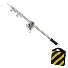 SH 1/2/3/5pcs 290cm Aluminum Alloy Light Stand for Camera Ring Light Live Youtube Cellphone Video Apply to Photography Softbox (Color: Only Boom Arm)