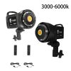Bowens Video Studio Kit 100W Photography Light Dimmable Kit LED Lamp 2m Tripod Flash Studio Accessories 3000-6000K 3 Colors
