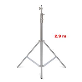 3.2M Stainless Steel Kit Cross Arm Light Stand With Weight Bag Photo Studio Accessories Extension Rod 2.49M Length (Color: 2.8M Tripod)