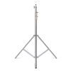 SH Stainless Steel Heavy Duty Light Stand Silver 110 inches/280cm Foldable Portable Heavy Duty Stand for Studio Softbox