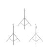 SH New 290cm Stainless Steel Tripod Photography Photo Video Studio Heavy Duty Background Stand For SoftBox LED Light Mobile Live