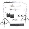 2X2 2X3 2.6X3M Background Support System Kits Adjust Backdrops Stand for Photography Photo Studio Birthday Wedding Party Frame
