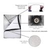 Sh 50x70cm Soft Box Photography Softbox Studio Photo Lighting Kit Continuous Light System For Camera With Bulb Accessories